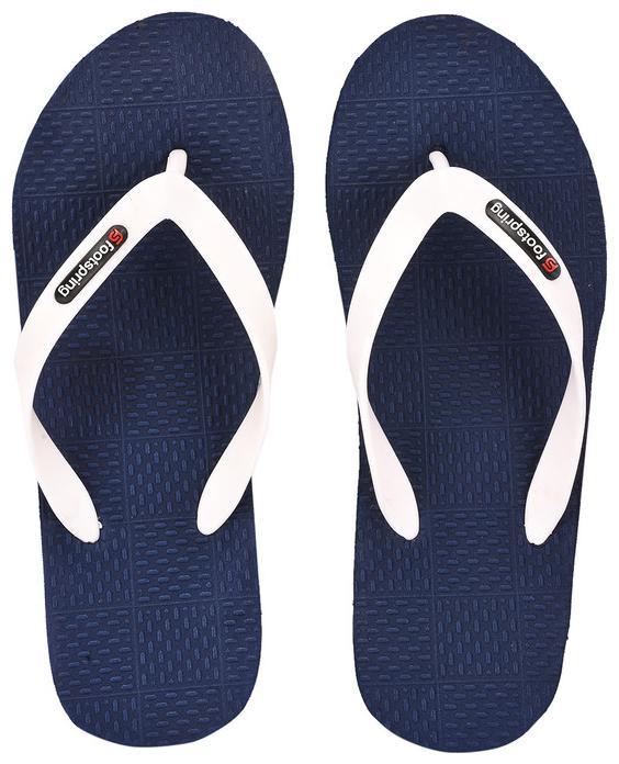

FOOTSPRING Men Navy Blue Flip-Flops - 1 Pair