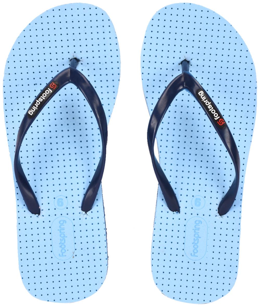 

FOOTSPRING Women Blue Slippers