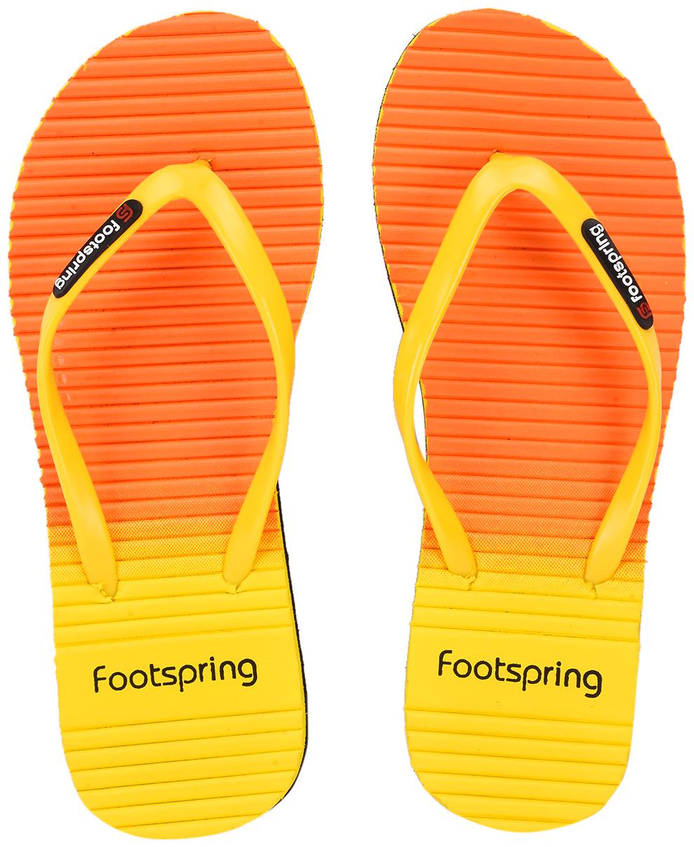 

FOOTSPRING Women Yellow Slippers