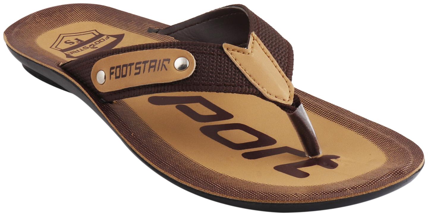 

Foot Stair Men Brown Floaters