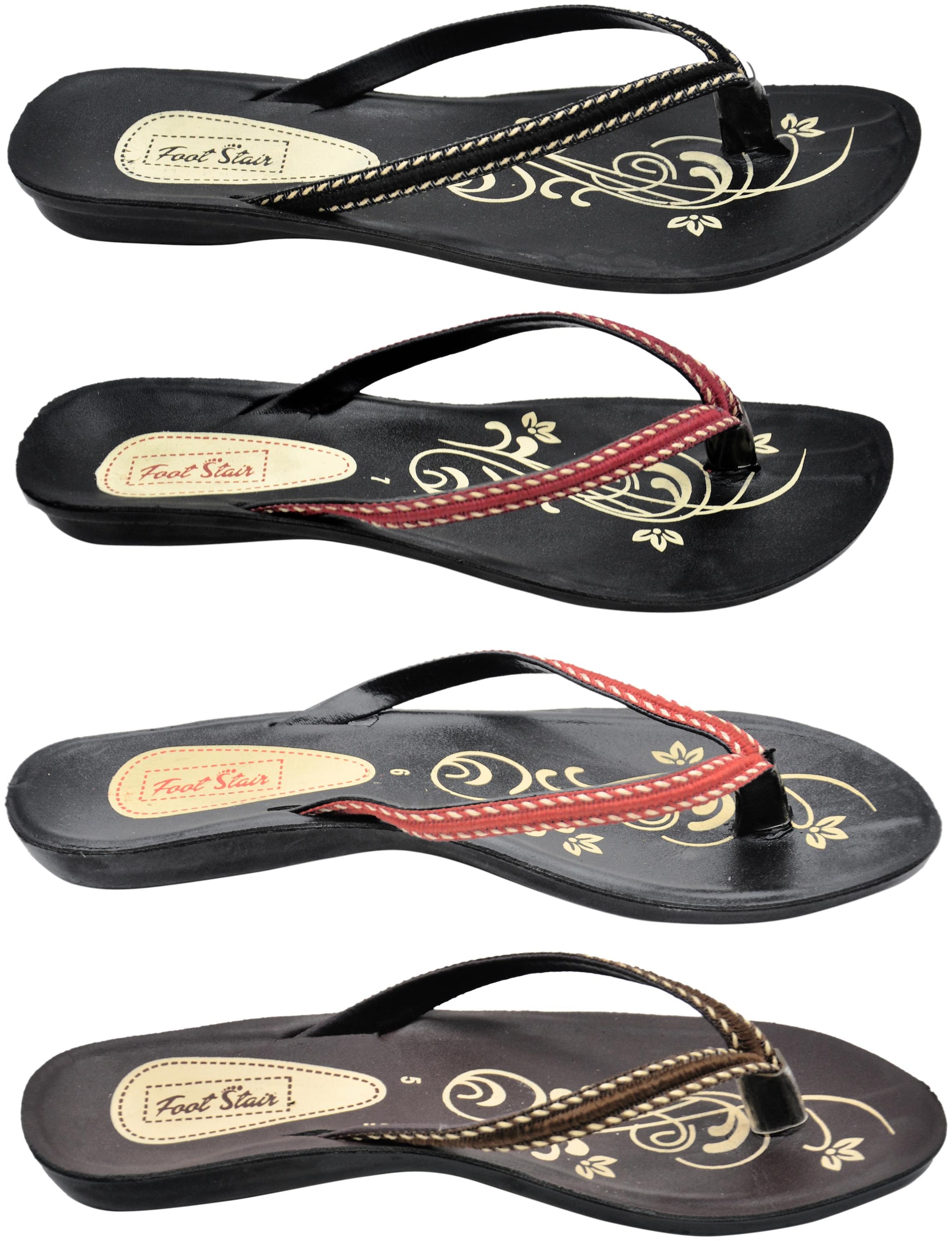 

footstair ladies flat combo