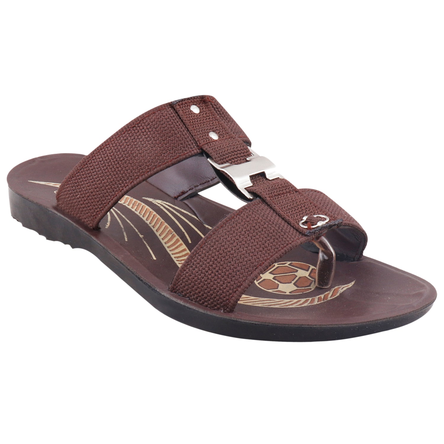 

Foot Stair Men Brown Floaters