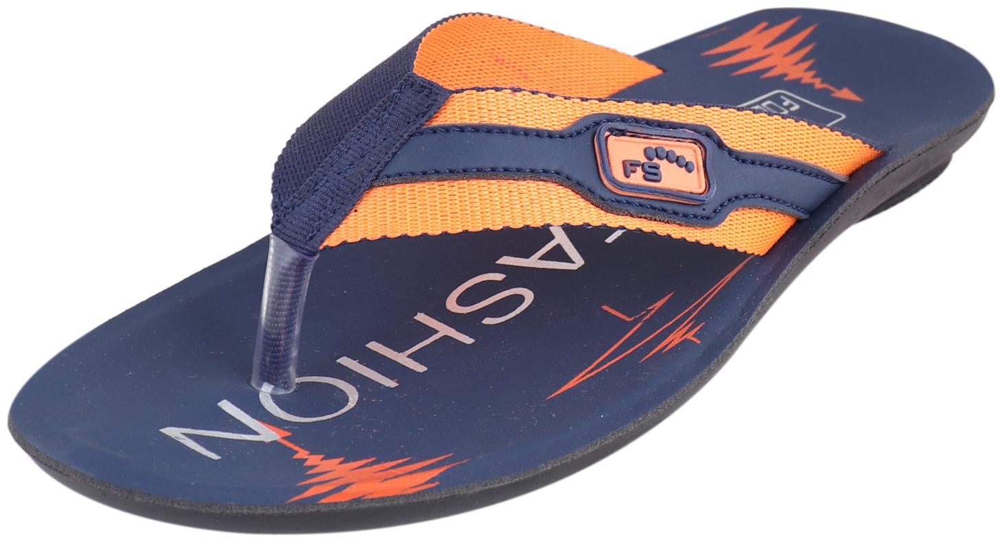 

Foot Stair Men Orange Flip-Flops - 1 Pair