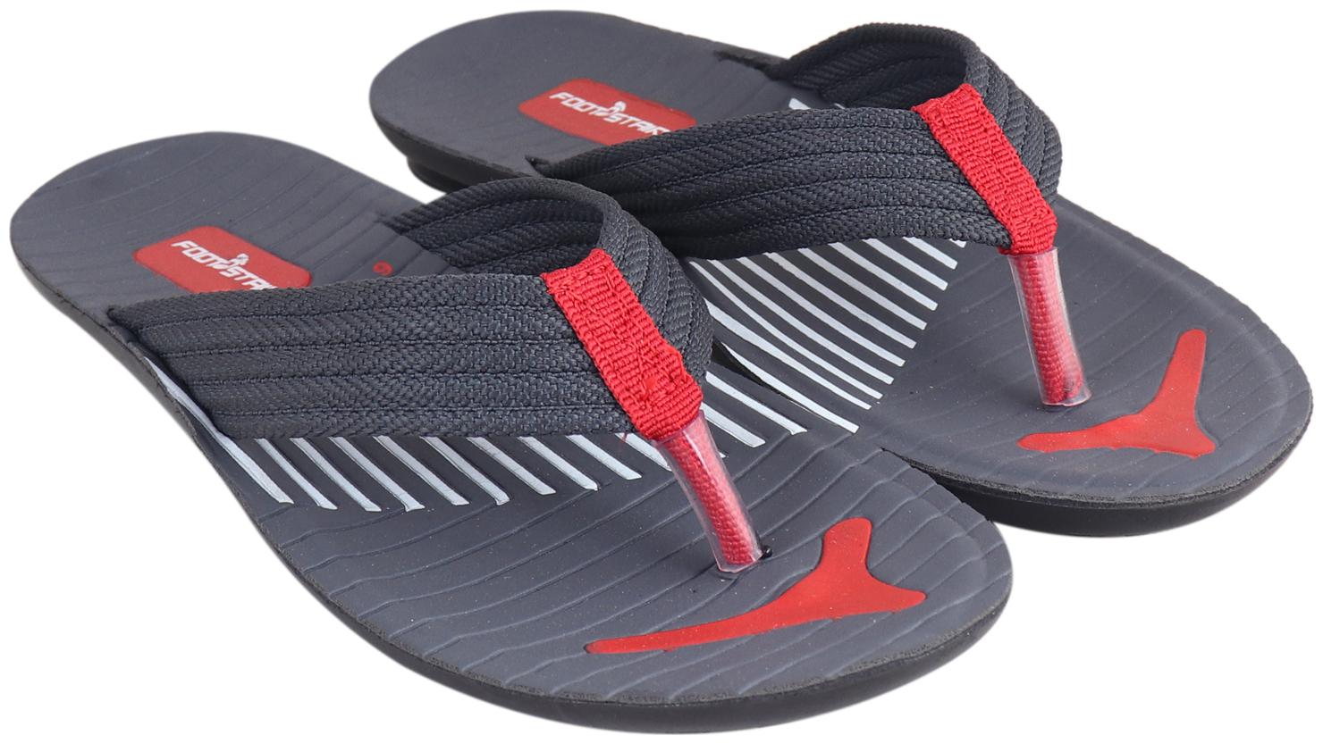 

Foot Stair Men Red Flip-Flops - 1 Pair