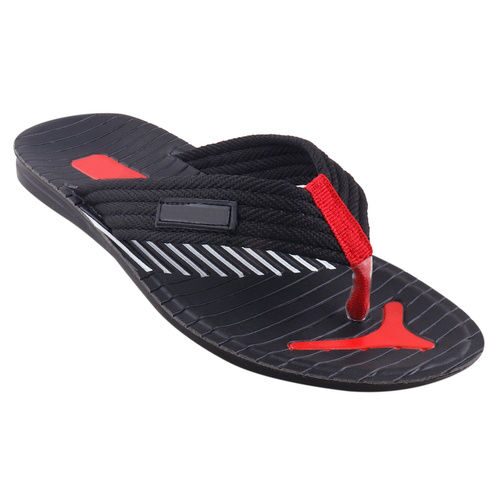 

Foot Stair Men Black Flip-Flops - 1 Pair