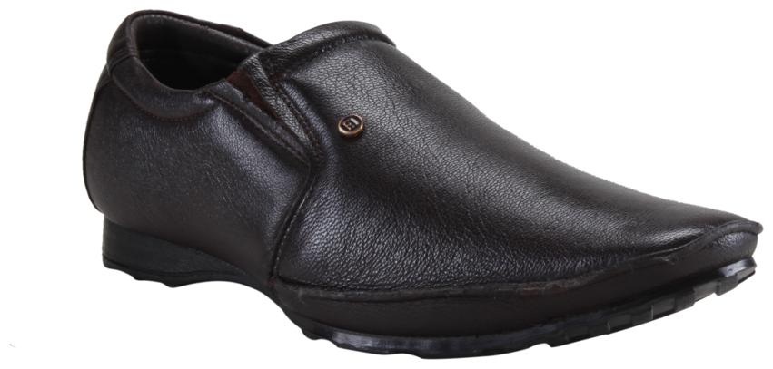 

Franco Leone Men Black Slip-On Formal Shoes - 9770