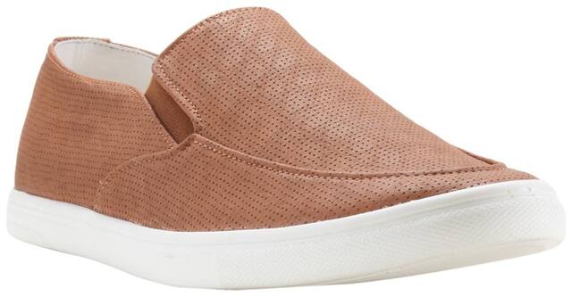 Franco Leone Casual Shoes For Men ( Tan )