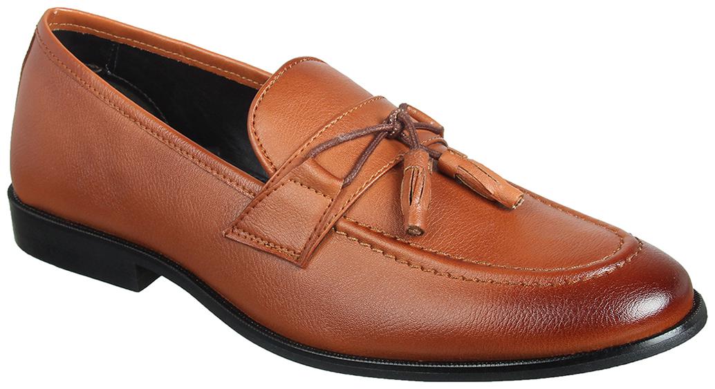 

Franco Leone Tan Leather Formal Shoes