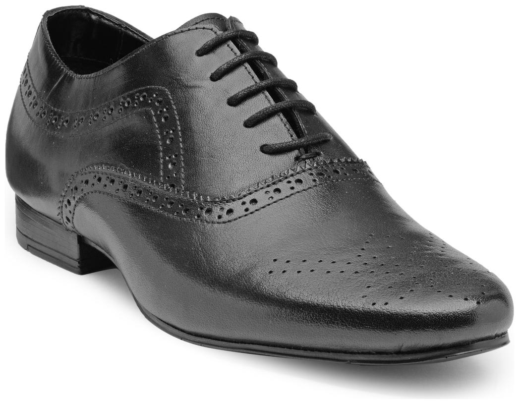 

Franco Leone Men Black Formal Shoes