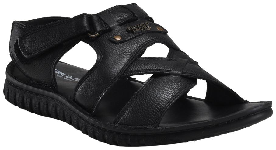 

Franco Leone Black Leather Sandal