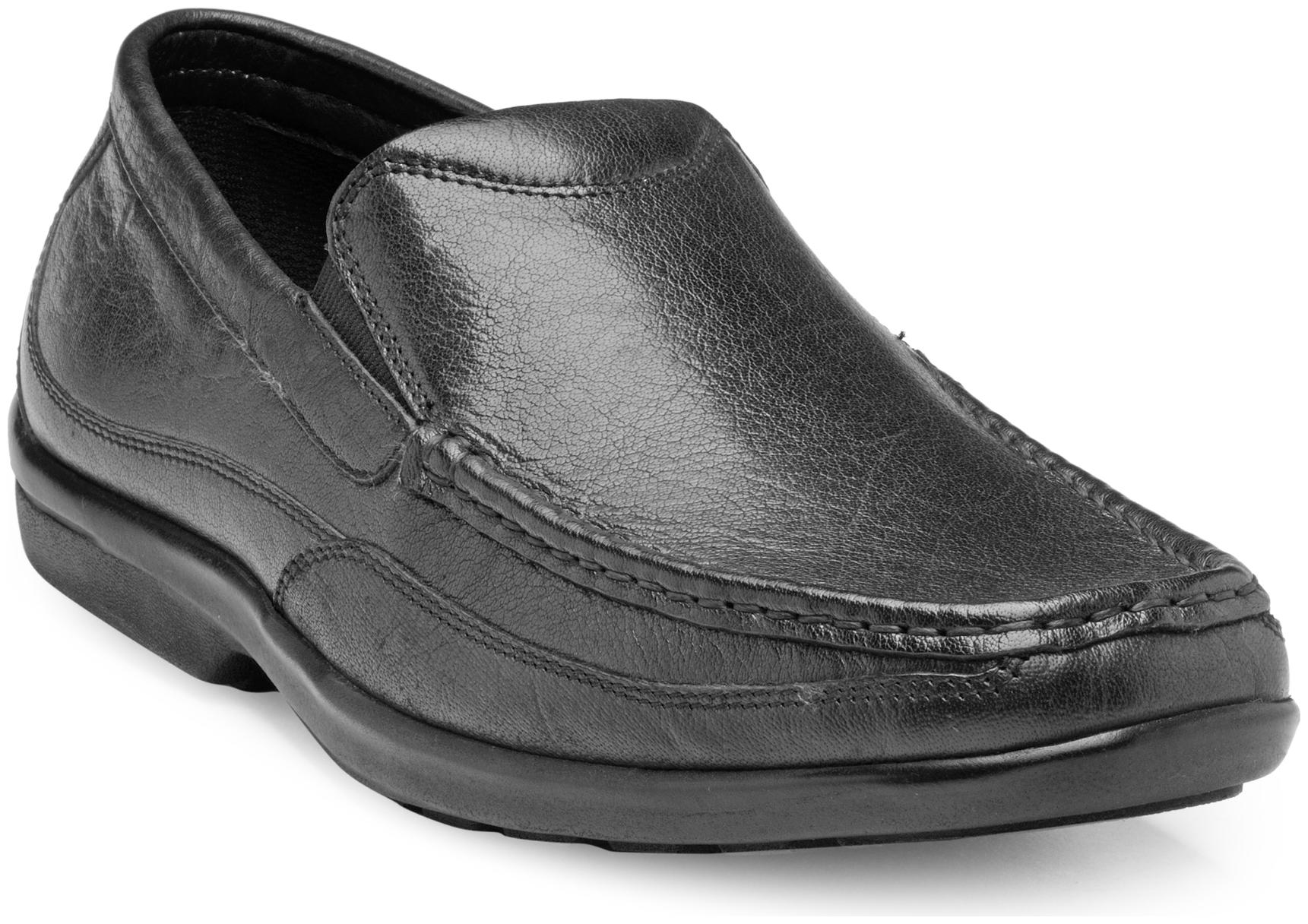 

Franco Leone Black Leather Formal Shoes