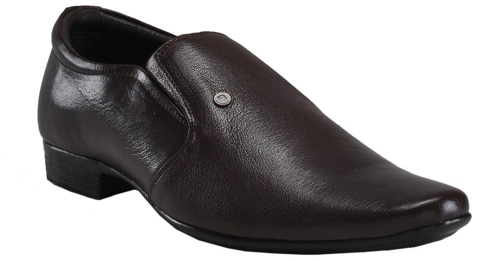 

Franco Leone Brown Leather Formal Shoes