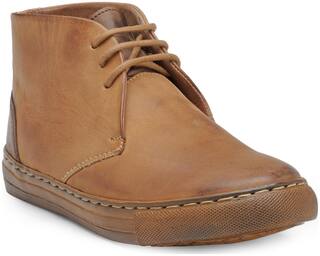 Franco Leone Ankle Boots For Men ( Beige )