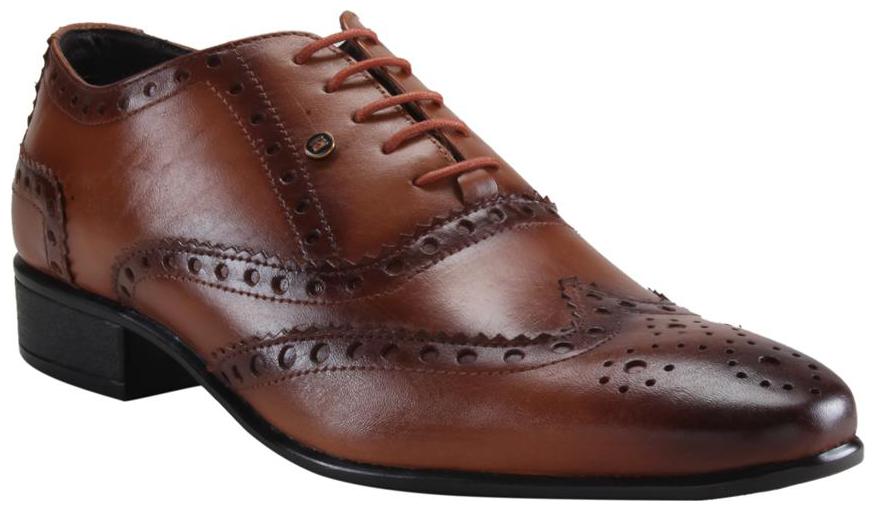 

Franco Leone Men Tan Brogues Formal Shoes - 9783
