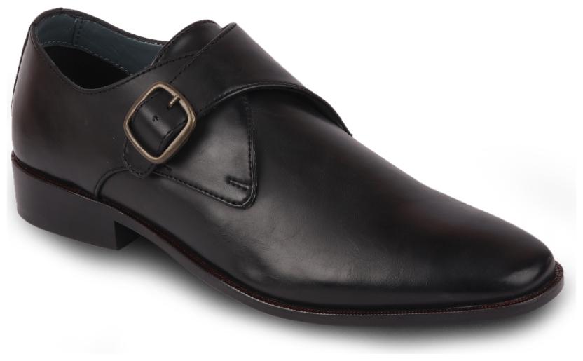 

Franco Leone Men Black Slip-On Formal Shoes - 15093BLACK