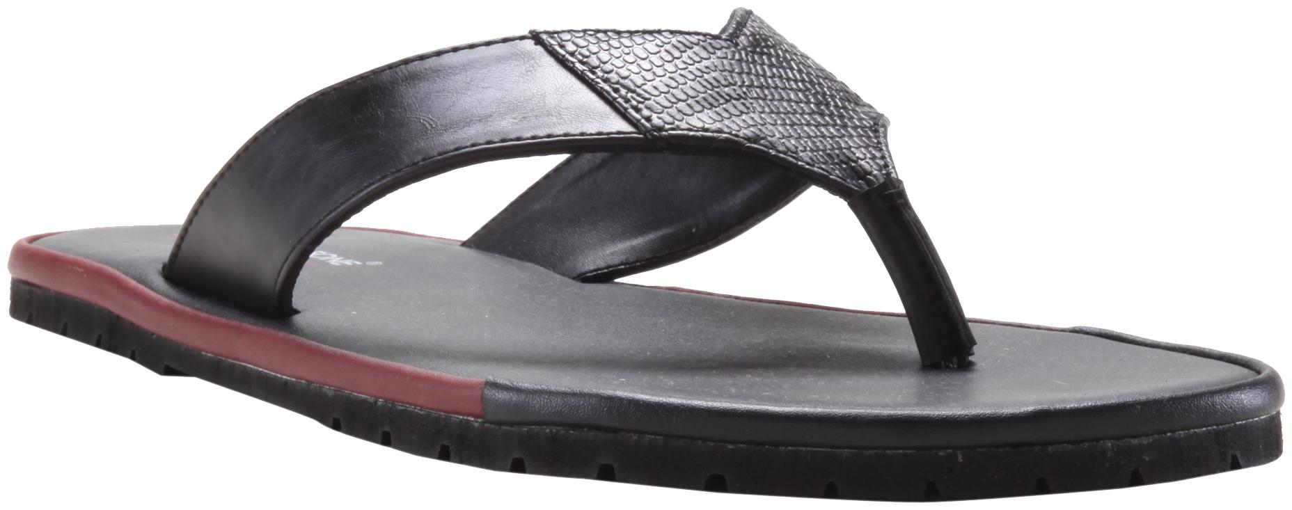 

Franco Leone Synthetic Slippers Flip-Flops For Men