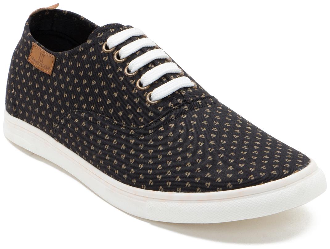 

Franco Leone Black Synthetic Casual Shoes