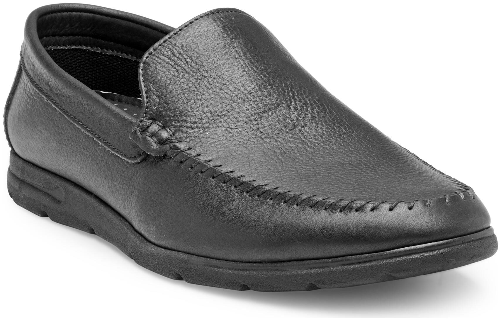 

Franco Leone Black Leather Formal Shoes