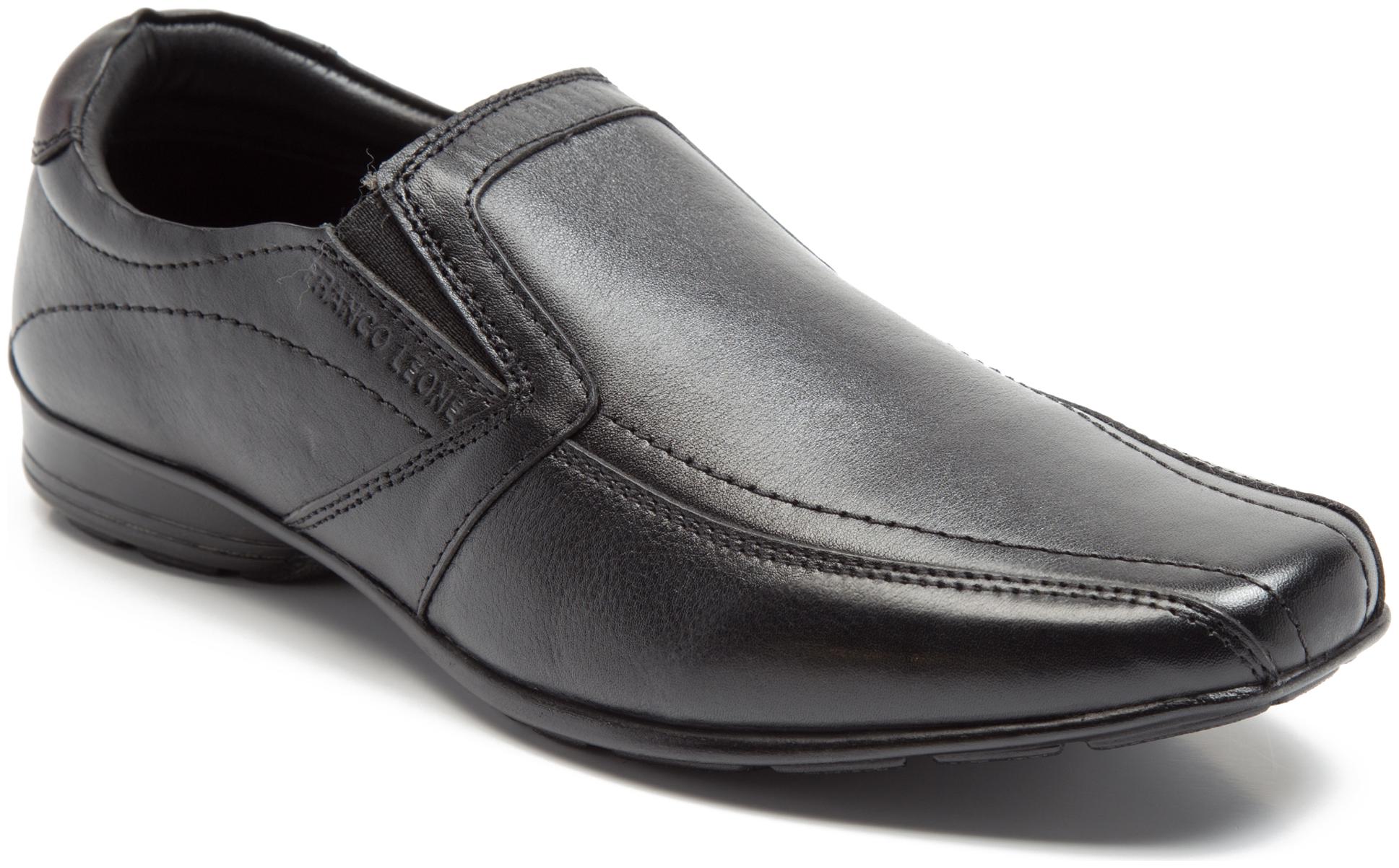 

Franco Leone Men Black Oxford Formal Shoes - 9481BLACK