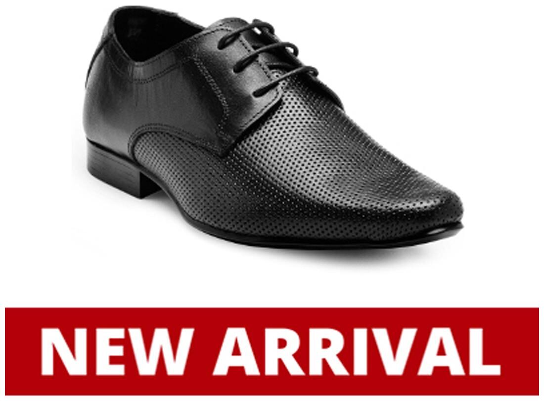 

Franco Leone Men Black Formal Shoes