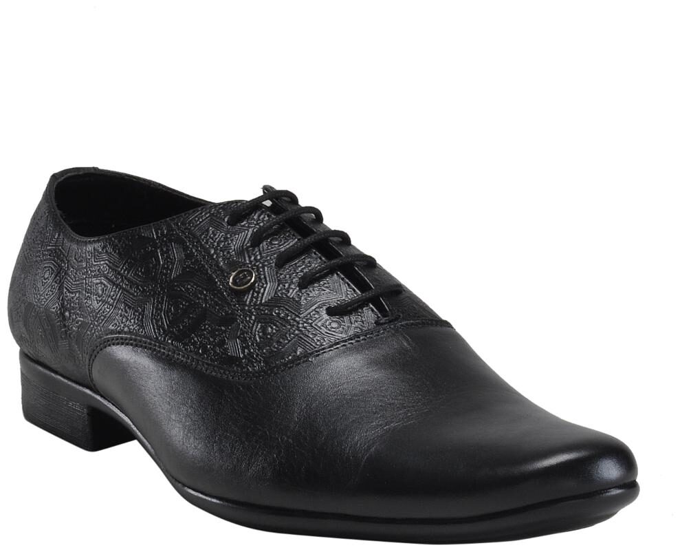

Franco Leone Men Black Formal Shoes