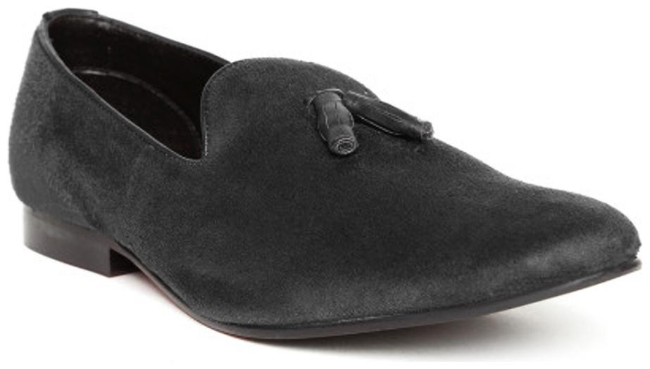 

Franco Leone Black Faux Suede Casual Shoes