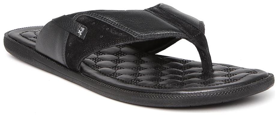 

Franco Leone Black Synthetic Slippers And Flip Flops