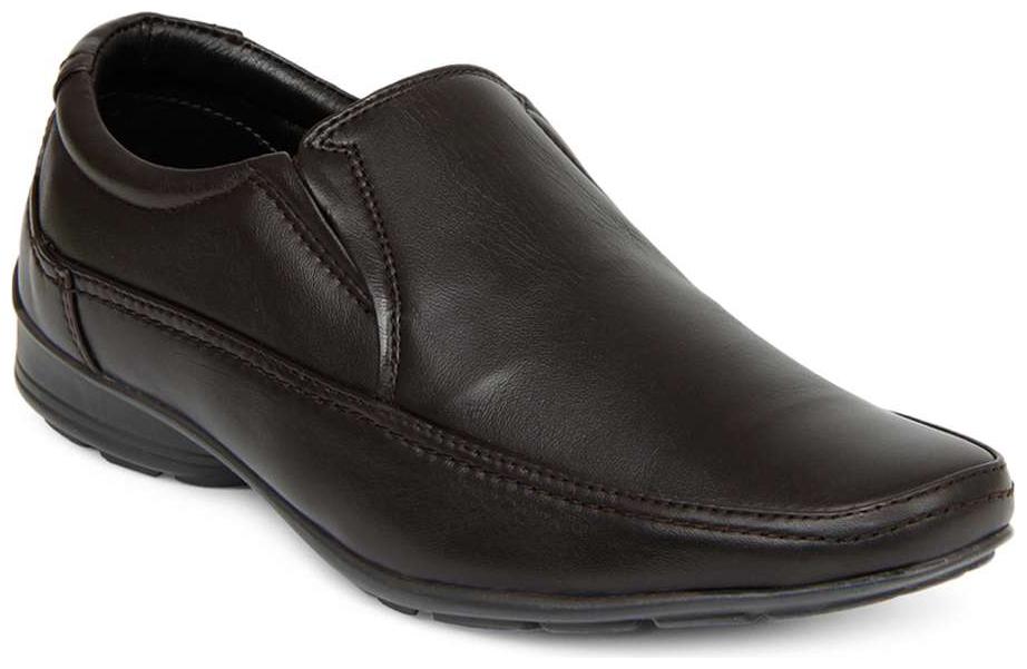 

Franco Leone Brown Leather Formal Shoes