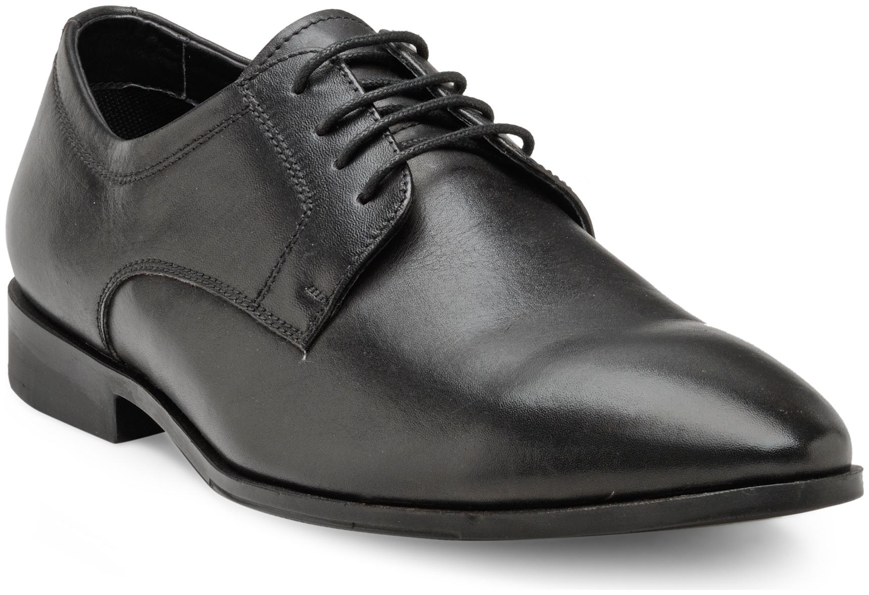 

Franco Leone Black Leather Formal Shoes