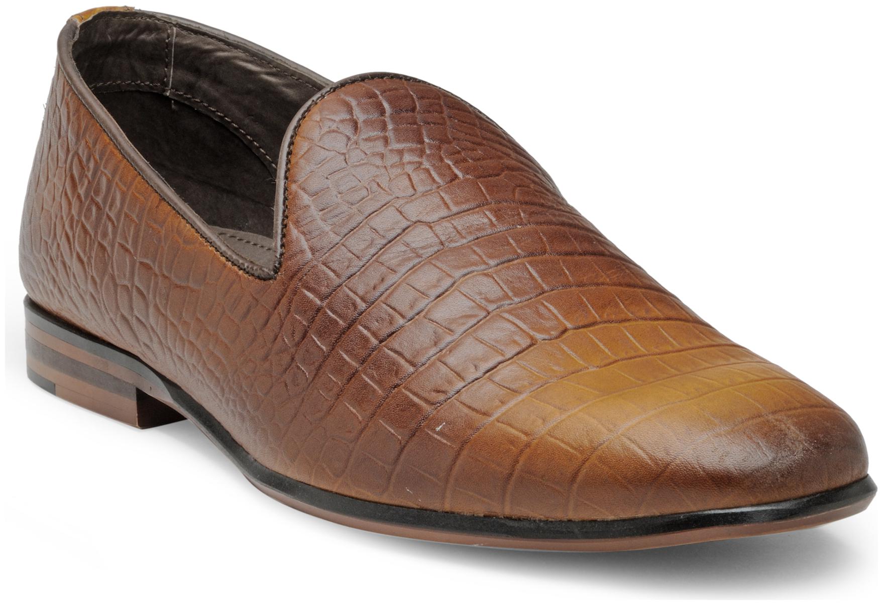 

Franco Leone Brown Leather Formal Shoes