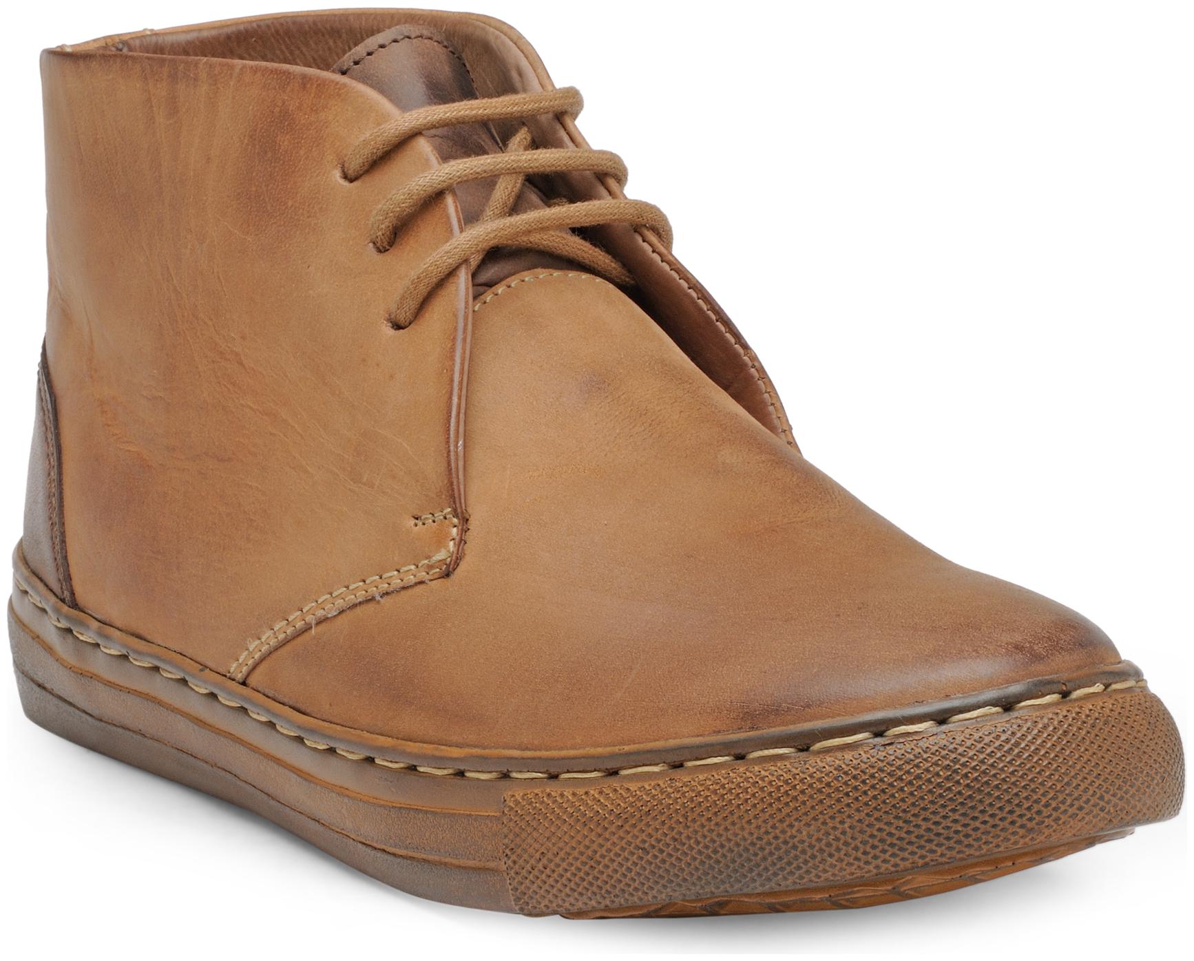 

Franco Leone Beige Leather Casual Shoes