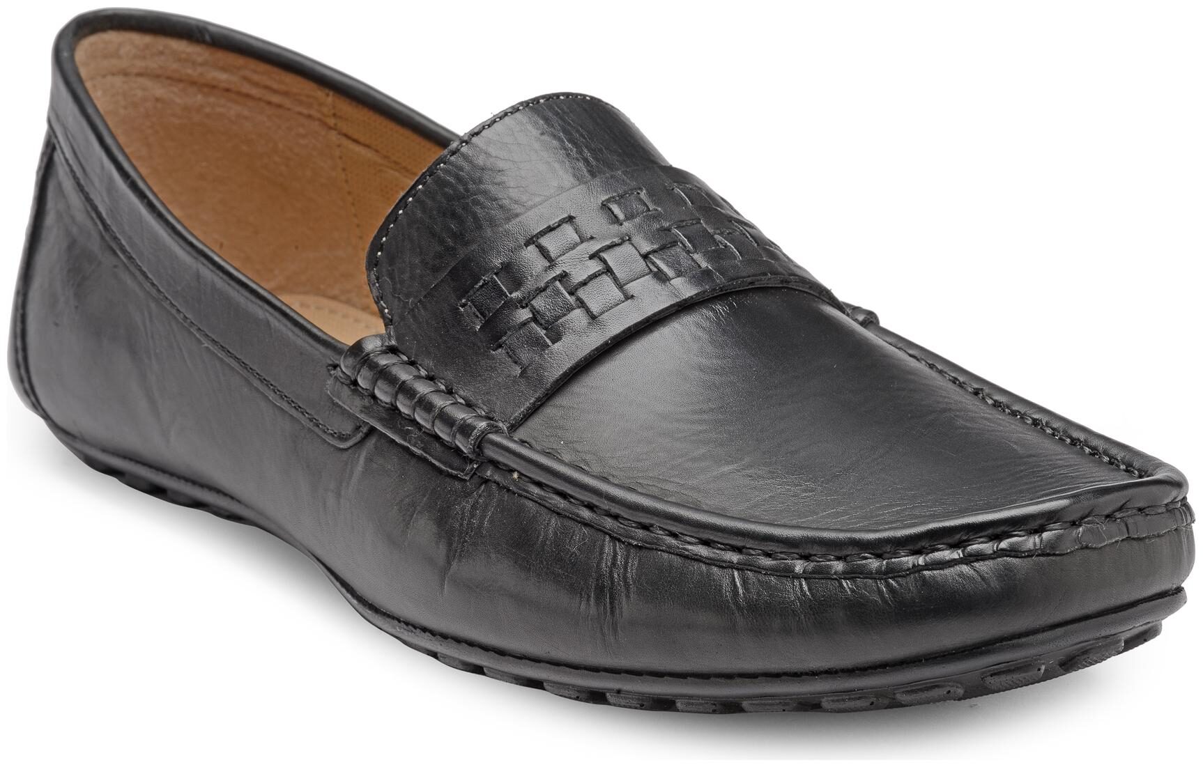 

Franco Leone Black Leather Formal Shoes