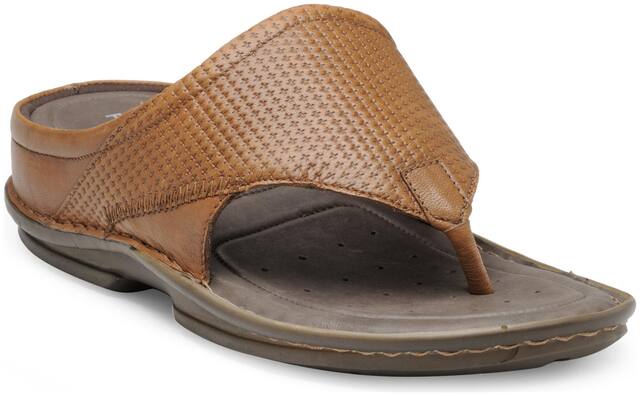Franco Leone Outdoor Slippers For Men ( Tan )