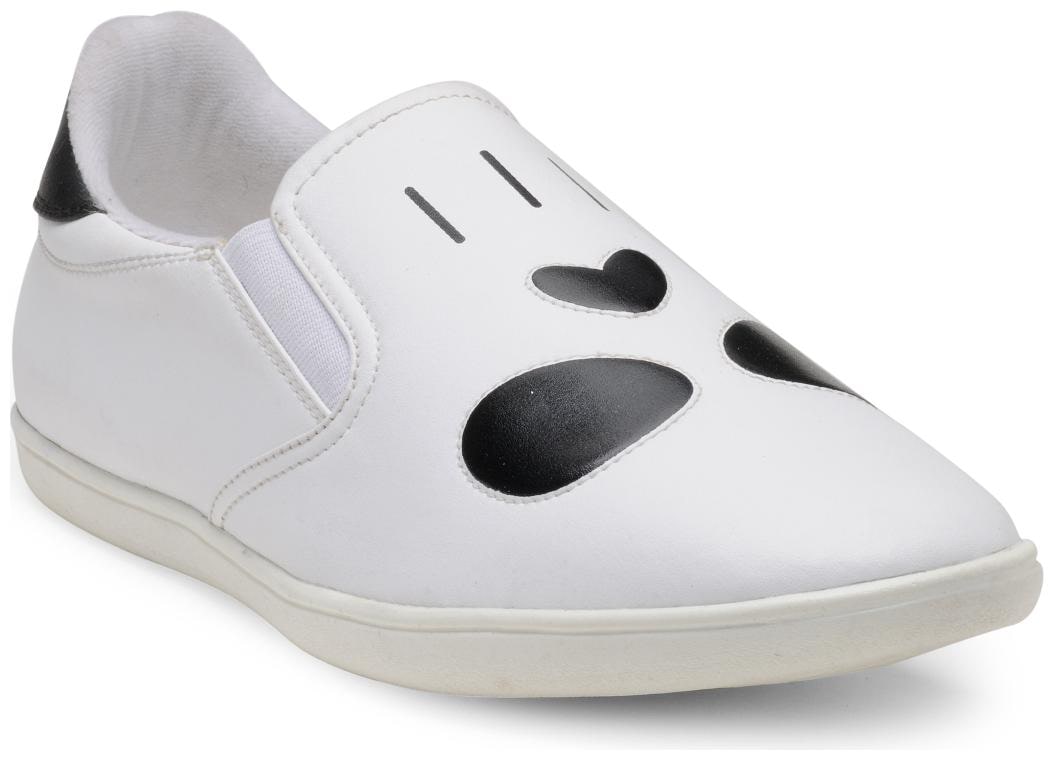 

Franco Leone Men White Casual Shoes - SLIP ON
