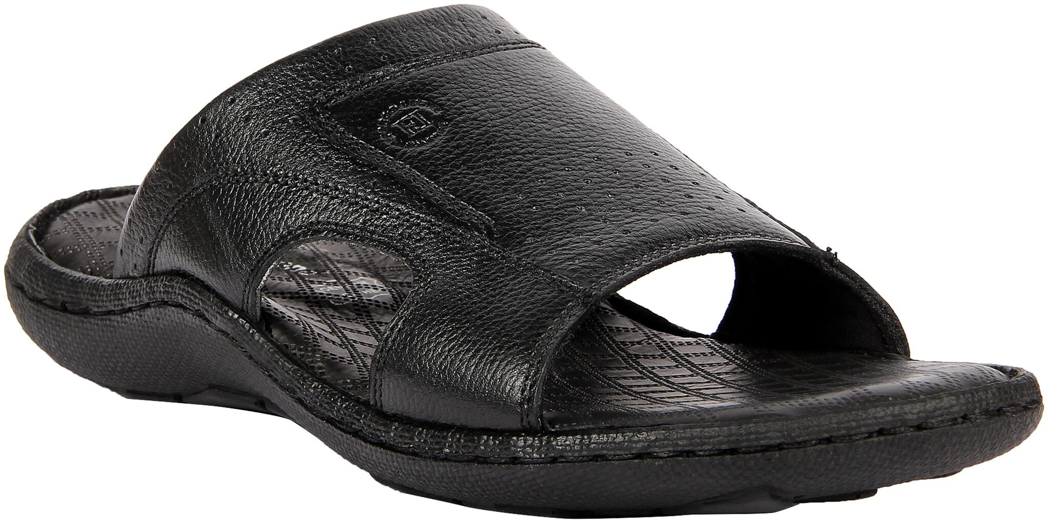 

Franco Leone Leather Slippers Flip-Flops For Men