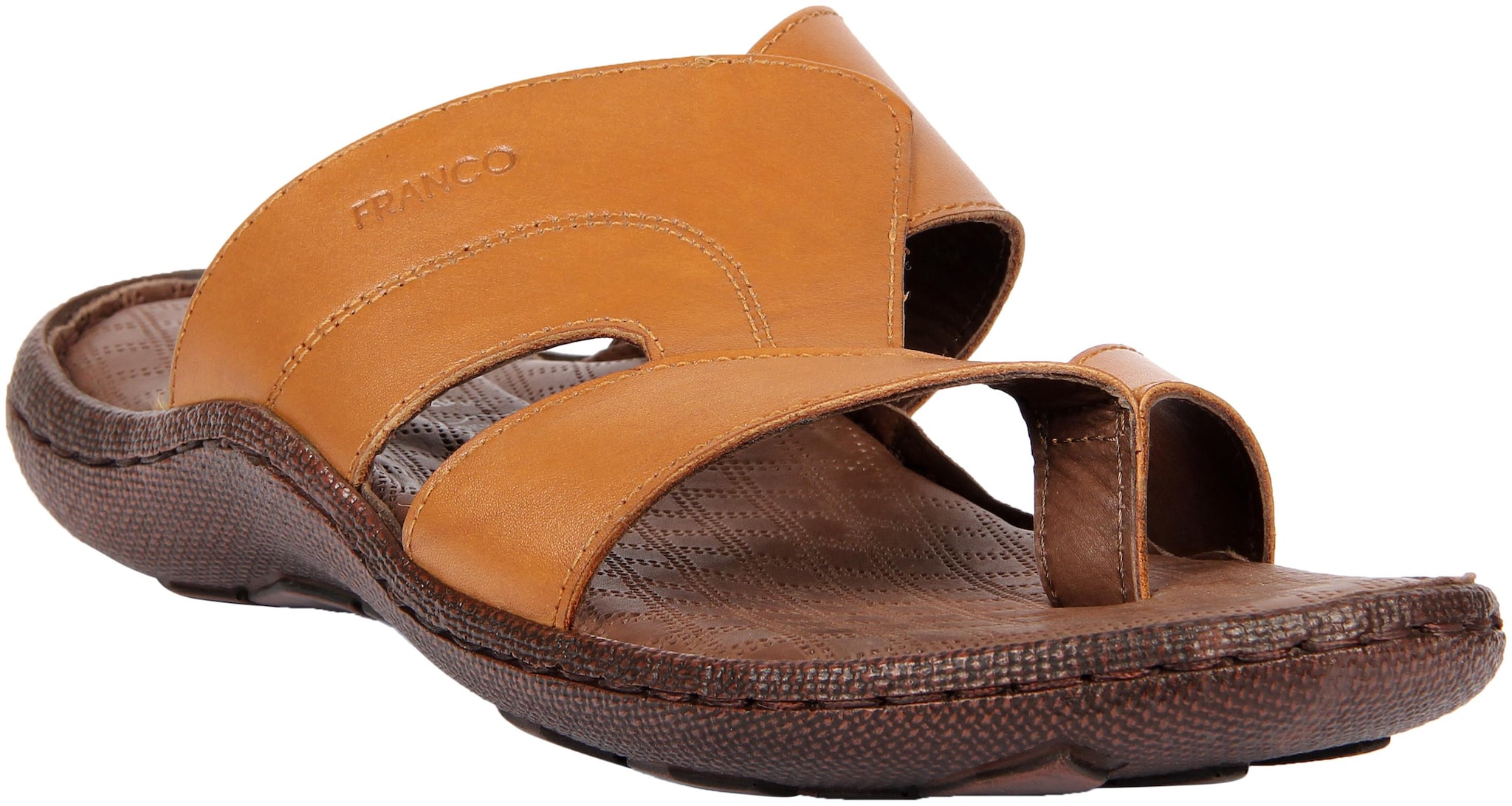 

Franco Leone Leather Slippers Flip-Flops For Men