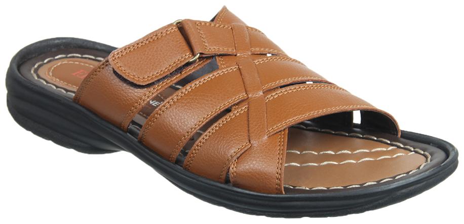 

Franco Leone Men Tan Indoor Slippers - 1 Pair