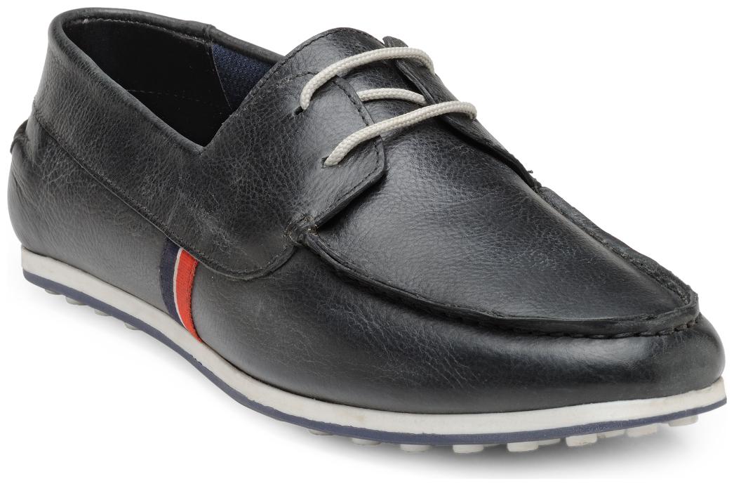 

Franco Leone Men Black Casual Shoes