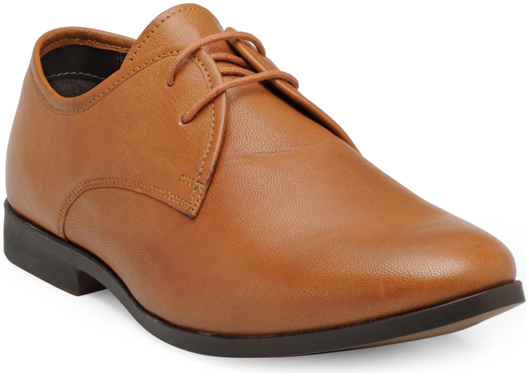 

Franco Leone Tan Leather Formal Shoes