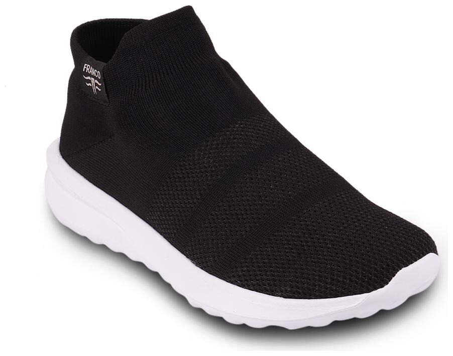 

Franco Leone FS605BLACK Men Black Sneakers