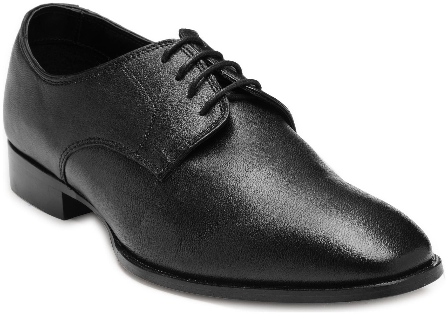 

Franco Leone Black Leather Formal Shoes