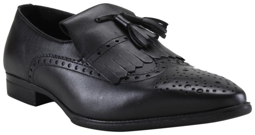 

Franco Leone Men Black Brogues Formal Shoes - 9784
