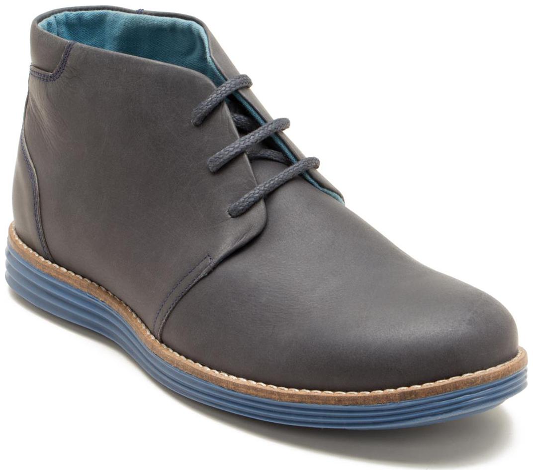 

Franco Leone Men Grey Chukka Boots - LOW ANKLE - 15032