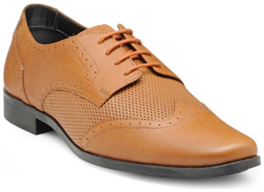 

Franco Leone Men Tan Formal Shoes