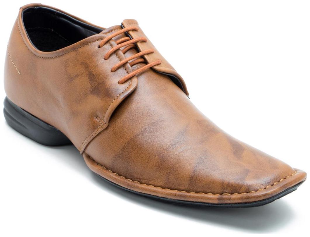 

Franco Leone Tan Leather Formal shoes