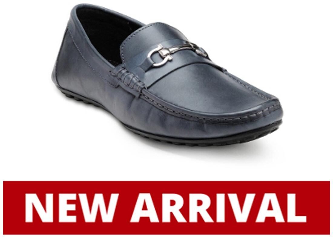 

Franco Leone Men Blue Formal Shoes