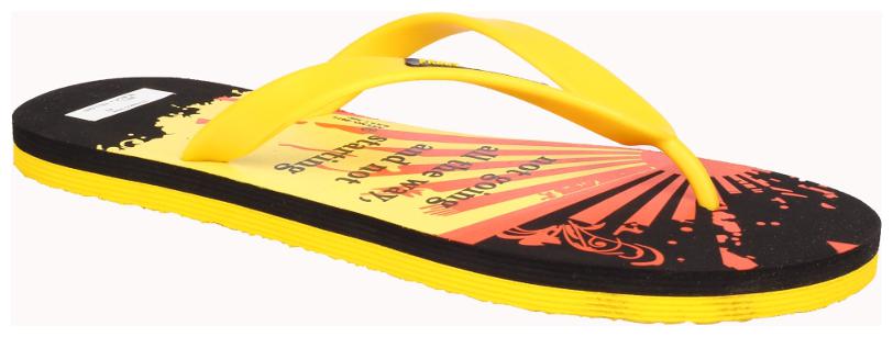 

Franco Leone Men Yellow Flip-Flops - 1 Pair