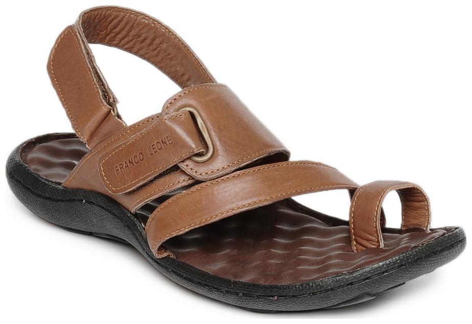 

Franco Leone Brown Leather Sandal