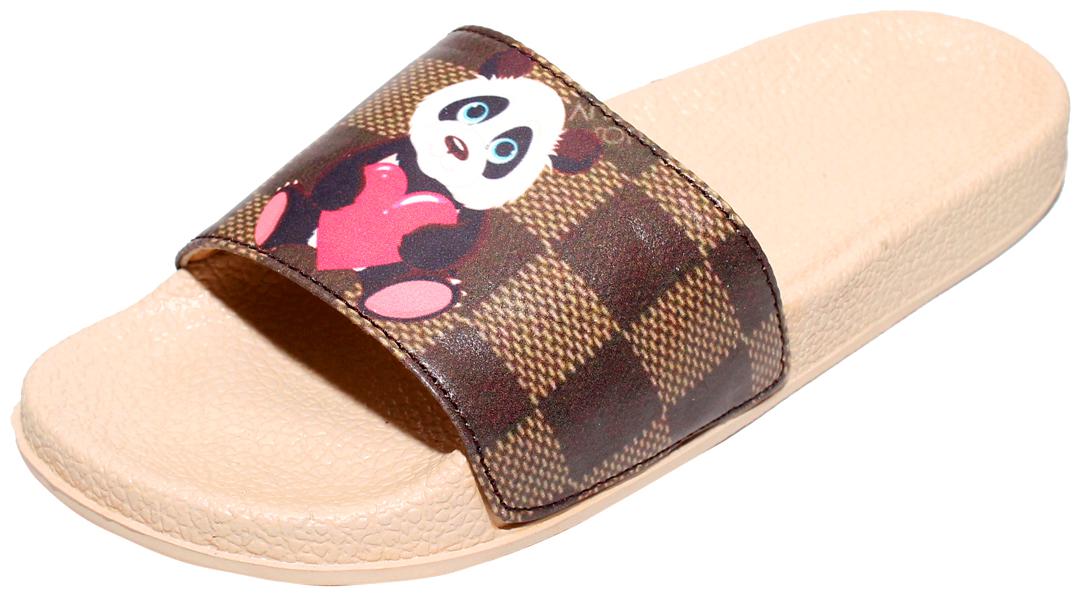 

Freeco Fashion Women s Girls Daily Wear Sliders-Sketch Print Pop-Ups Flip Flops