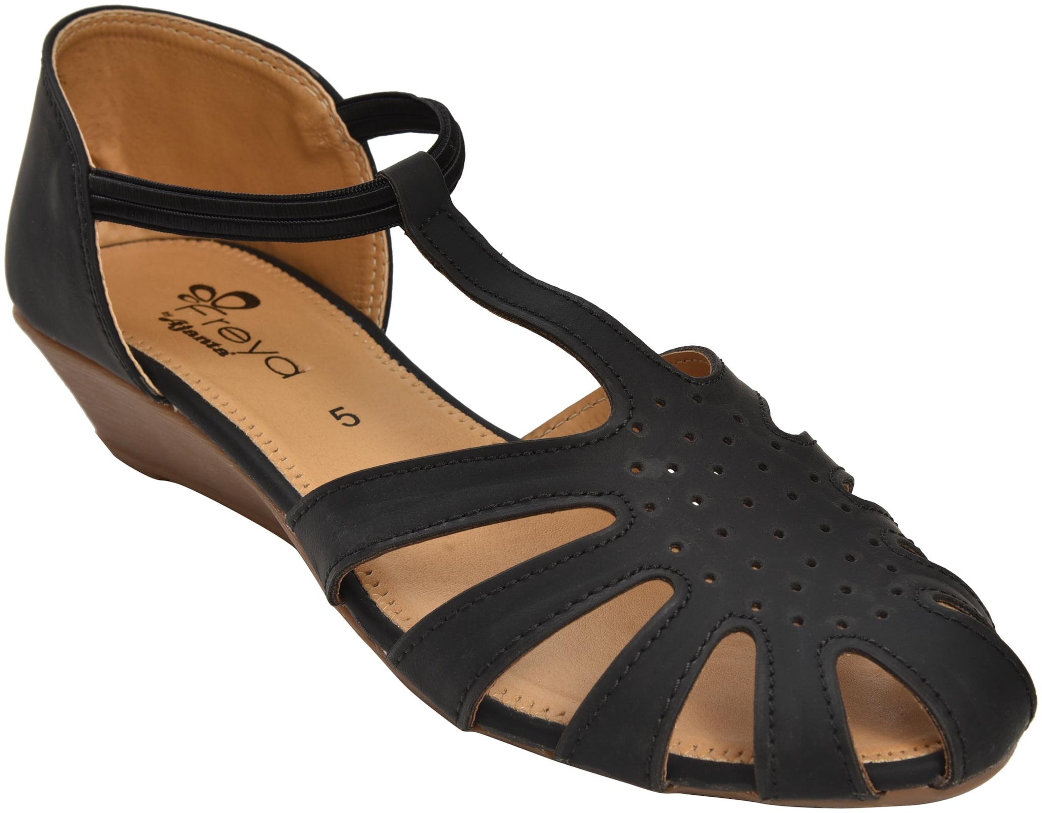 

Ajanta Women Black Sandals